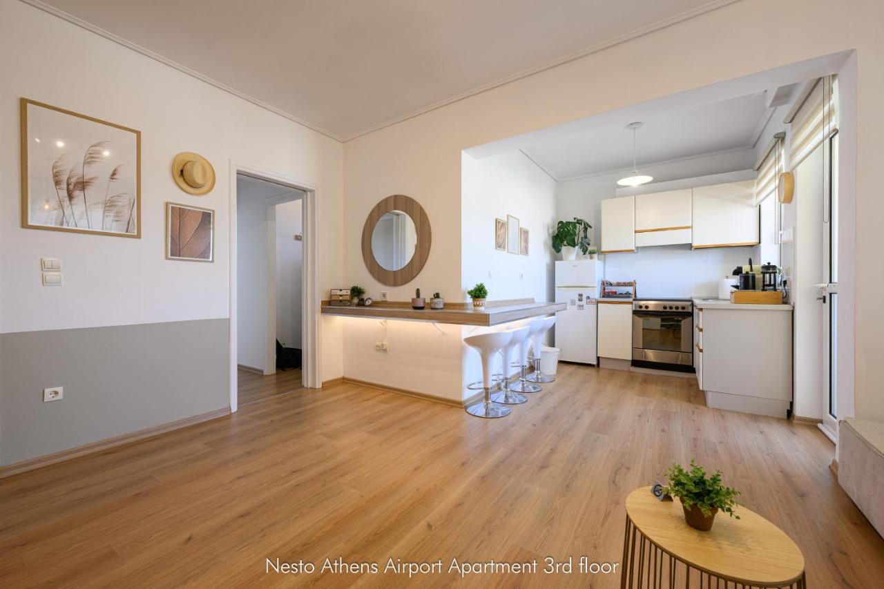 Nesto Athens Airport Apartment Spata  Bagian luar foto