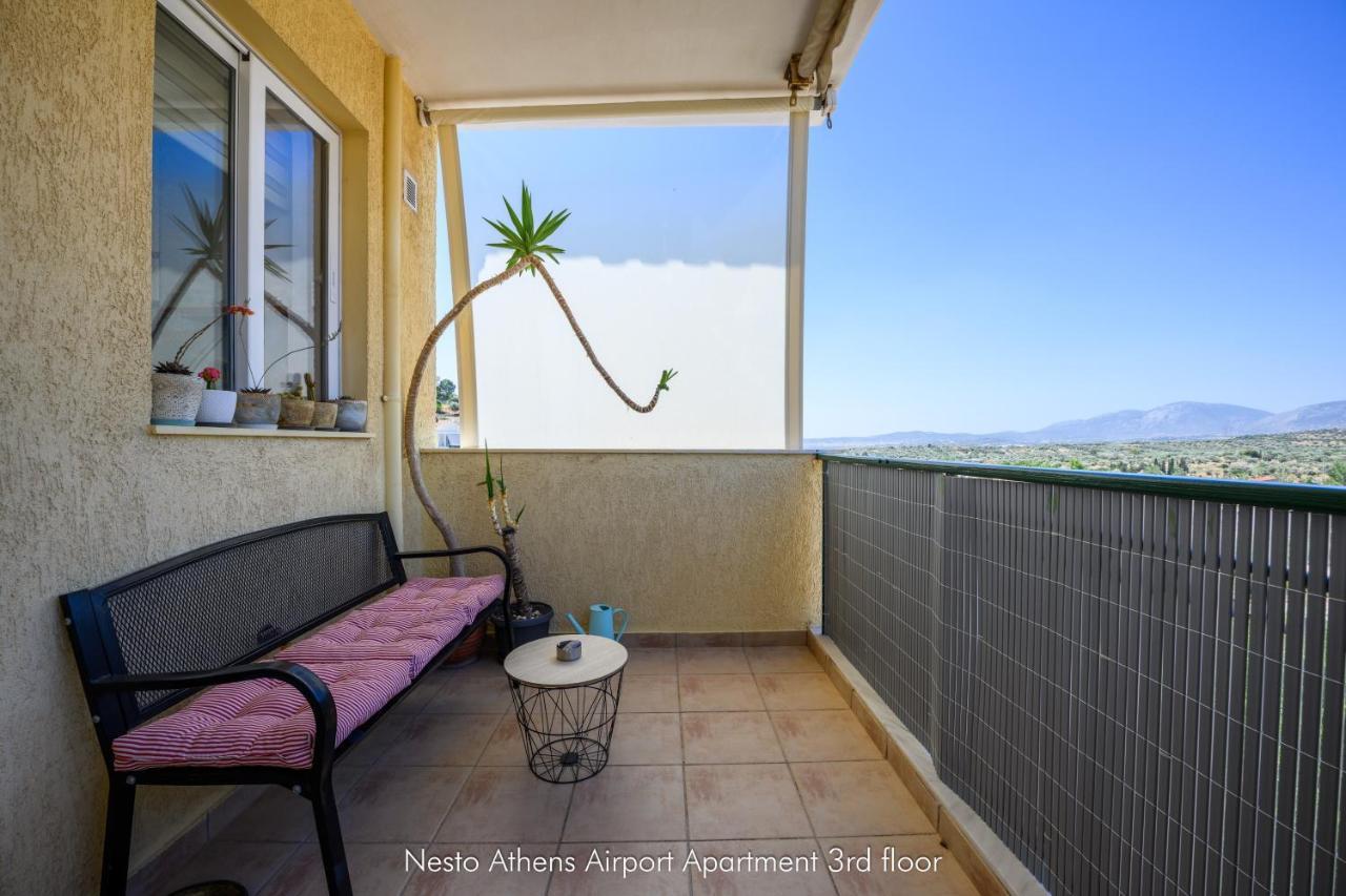 Nesto Athens Airport Apartment Spata  Bagian luar foto